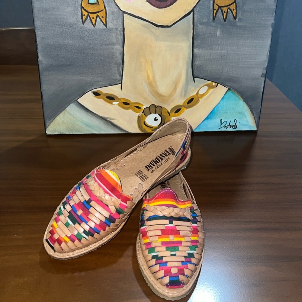 Mexican leather shoes (brand new)